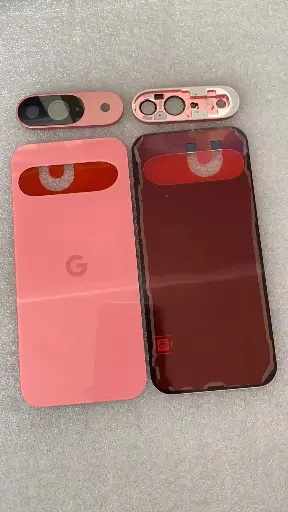 [L5773] Pixel 9 バックガラス レッド