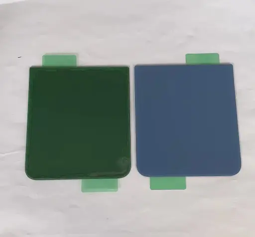 [L5817] Galaxy Z Flip5  バックガラス ブルー