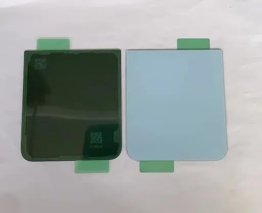 [L5832] Galaxy Z Flip6  バックガラス ブルー
