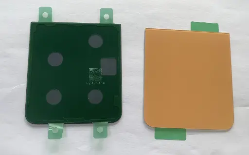 [L5834] Galaxy Z Flip6  バックガラス ピンク