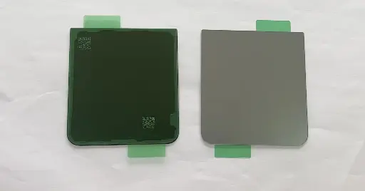 [L5835] Galaxy Z Flip6  バックガラス シルバー