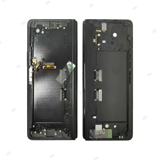 [L5944] Galaxy Z Fold3 フロントパネル(大)ブラック