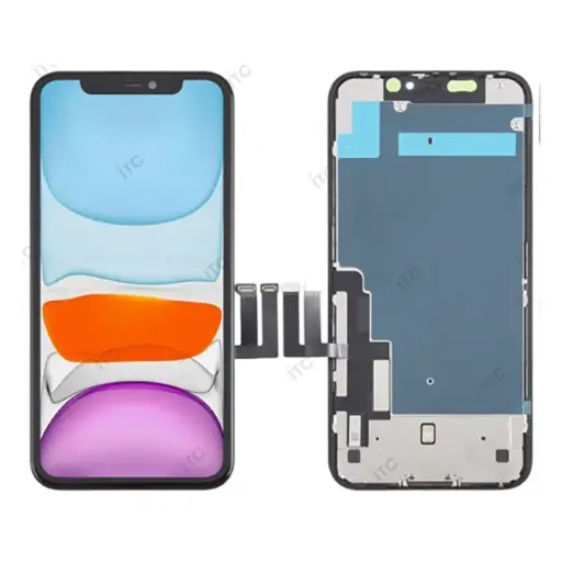 [L3083] iPhone 11 互換パネル LCD 黒 FHD（SSS）