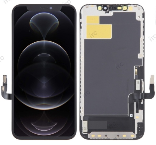 [L3108] iPhone 12-12Pro 有機ELソフト (SoftOLED) 黒