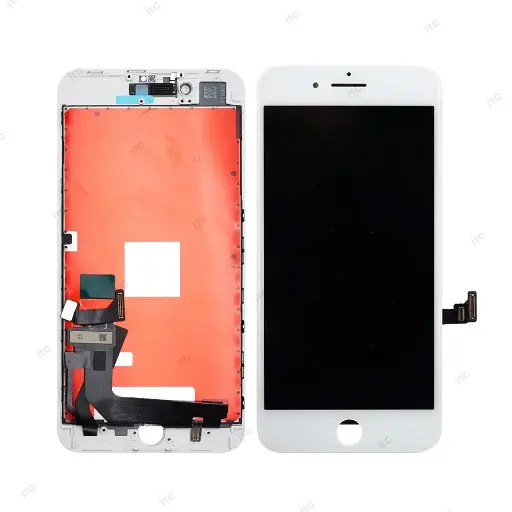 [L3043] iPhone 8Plus 互換パネル 高輝度 白（AA）