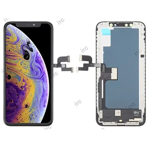 [L3071] iPhone XS 互換パネル (最安版) 黒（A）
