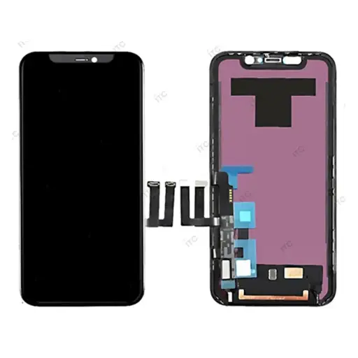 [L3084] iPhone 11 リペアパネル 黒