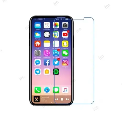 [Z0056] iPhone XR/11 ガラスフィルム 透明