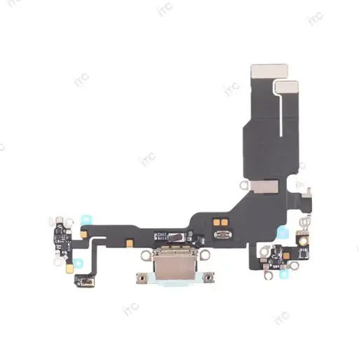 [S0499] iPhone 15 ドックコネクター 青（取り外し品）