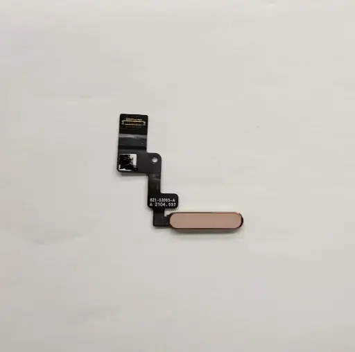 [S2639]  iPad Air4 電源/指紋ボタンケーブル ローズゴールド