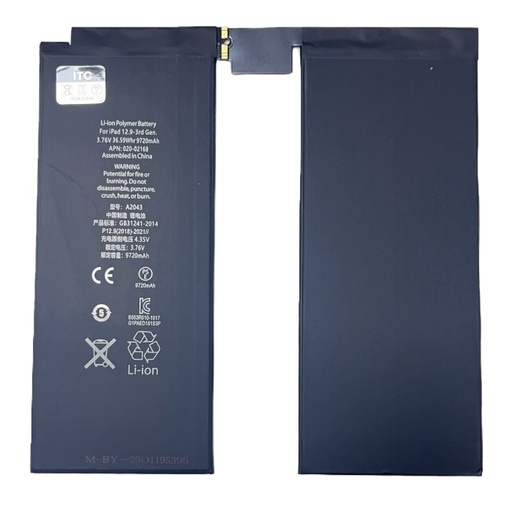 [B3018] iPad Pro12.9(第3/4世代) バッテリー