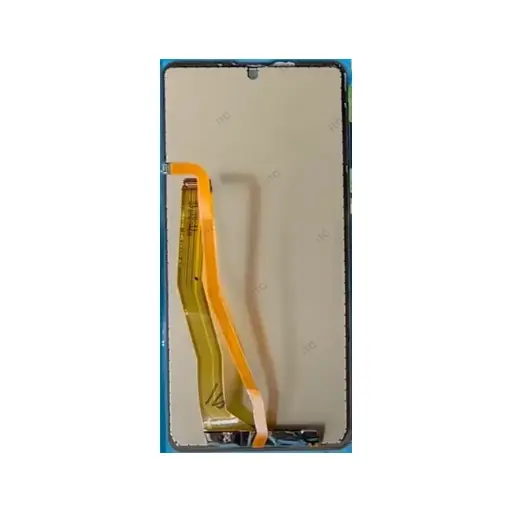 [L5013] AQUOS Sense4/4lite/Sense 5G フロントパネル 黒（再生品）　指紋付き