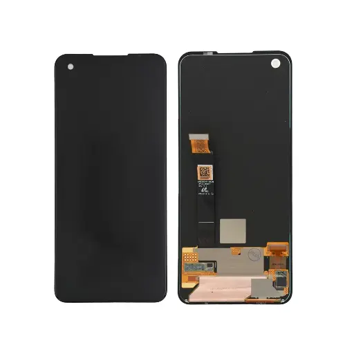 [L5517] ASUS ZenFone8 (ZS590KS)  フロントパネル 黒（再生品）