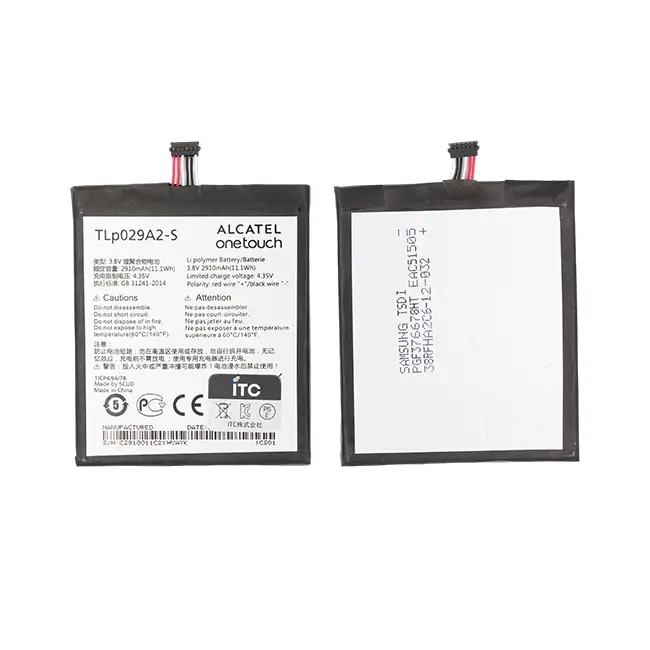 IDOL3 バッテリーTLP029A2-S