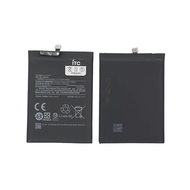Xiaomi Redmi 10X 4G-Redmi Note9 5G-Note 9T バッテリーBN54-BM54