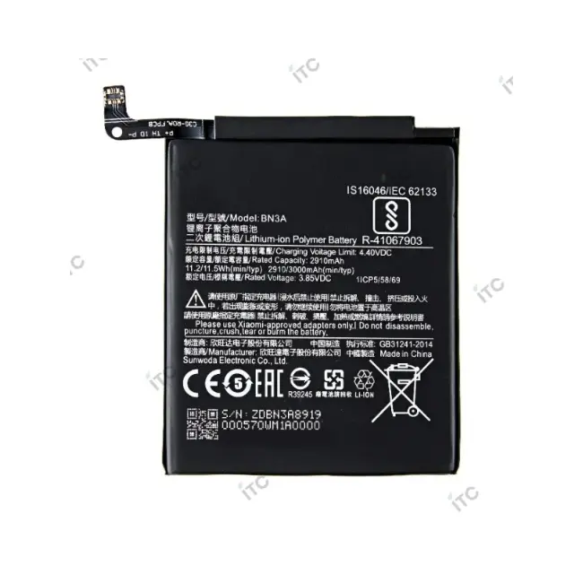 Xiaomi Redmi Go バッテリーBN3A