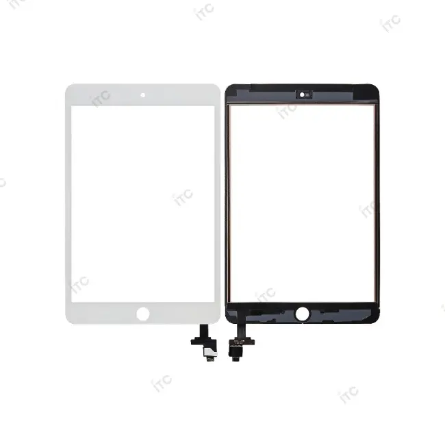 iPad mini3 デジタイザー 白