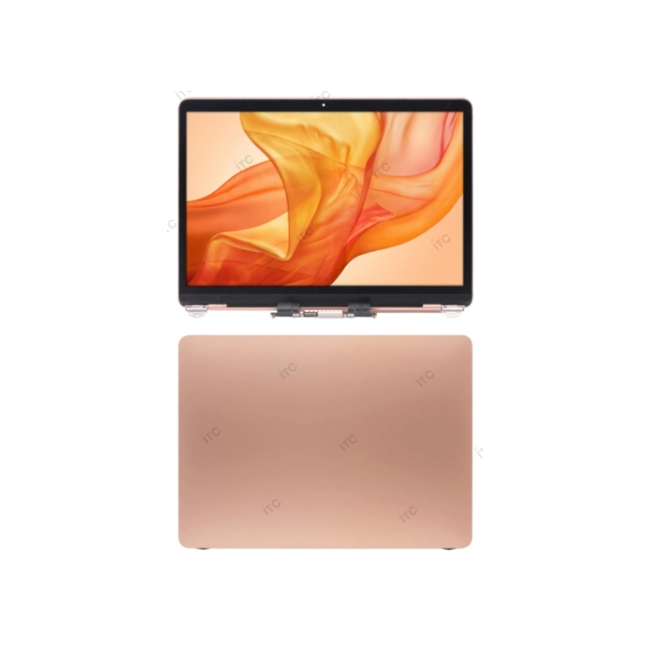 （取り寄せ品 ）MacBook Air 13 インチ A1932-A2179 (2019-2020) 液晶 一体型(枠付) 金