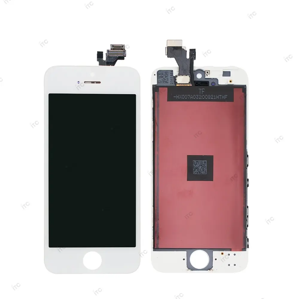 iPhone 5G 互換パネル 高輝度 白（AA）