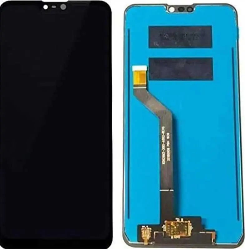 ASUS ZenFone Max(M2) フロントパネル (ZB633KL) 黒 （再生品）　