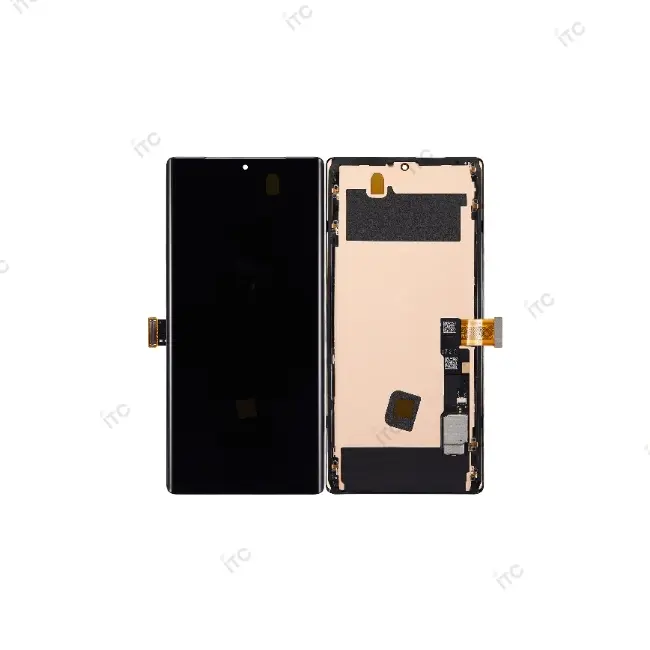 Google Pixel 6Pro フロントパネル 黒（再生品）　 互換品