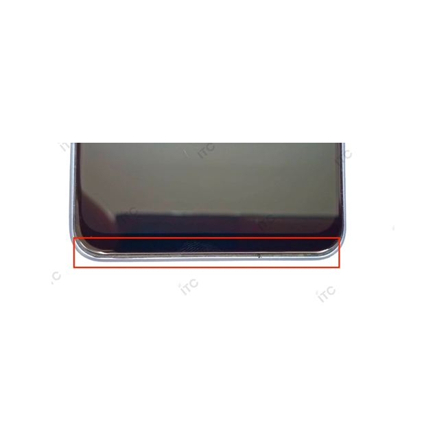 OPPO Reno7A フロントパネル 黒（再生品） 海外版
