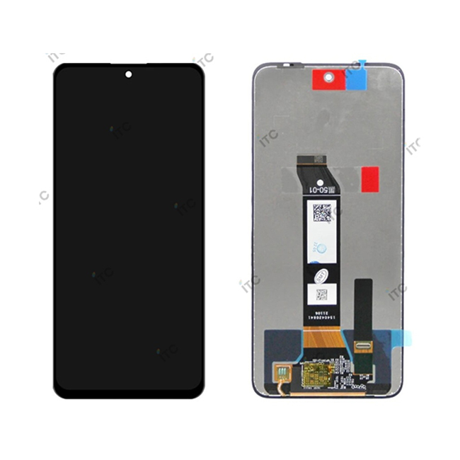 Xiaomi Redmi Note 10T-Redmi Note 10 JE (XIG02) フロントパネル 黒（再生品）　