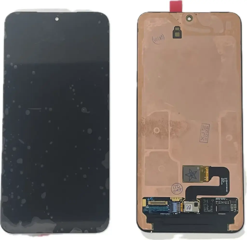 Galaxy S23 フロントパネル 黒（再生品）　 海外版