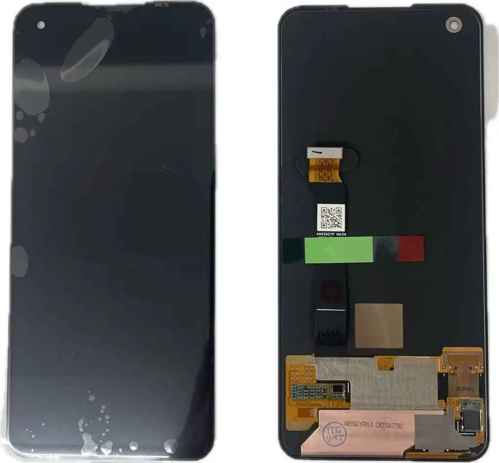 ASUS Zenfone 9 (AI2202)フロントパネル 黑 （再生品）　