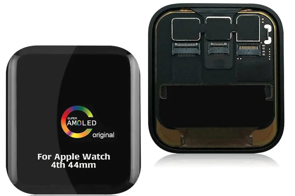 Apple Watch Series 4・44mm フロントパネル 黒（取り外し品）　