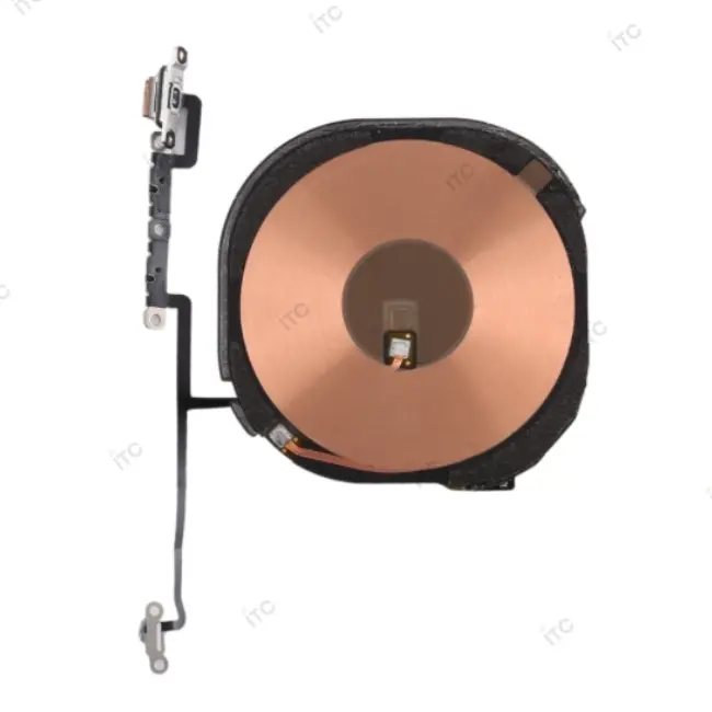 iPhone XS Max Qi充電コイル＆ボリュームフレックスケーブル