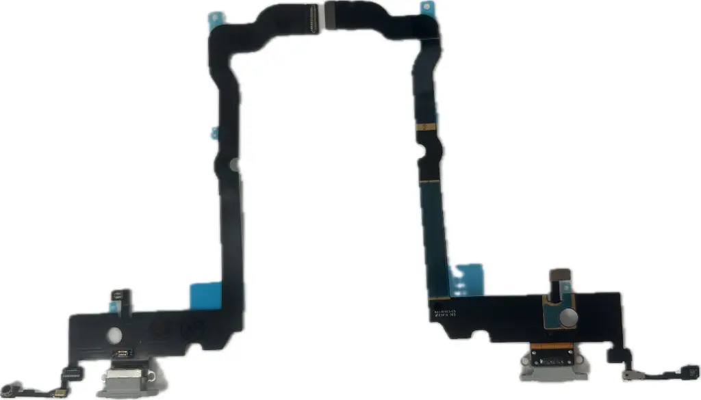 iPhone XS Max ドックコネクター 銀（取り外し品）