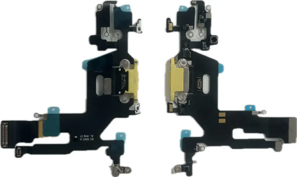 iPhone 11 ドックコネクター イエロー（取り外し品）