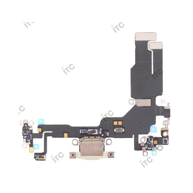 iPhone 15 ドックコネクター イエロー（取り外し品）