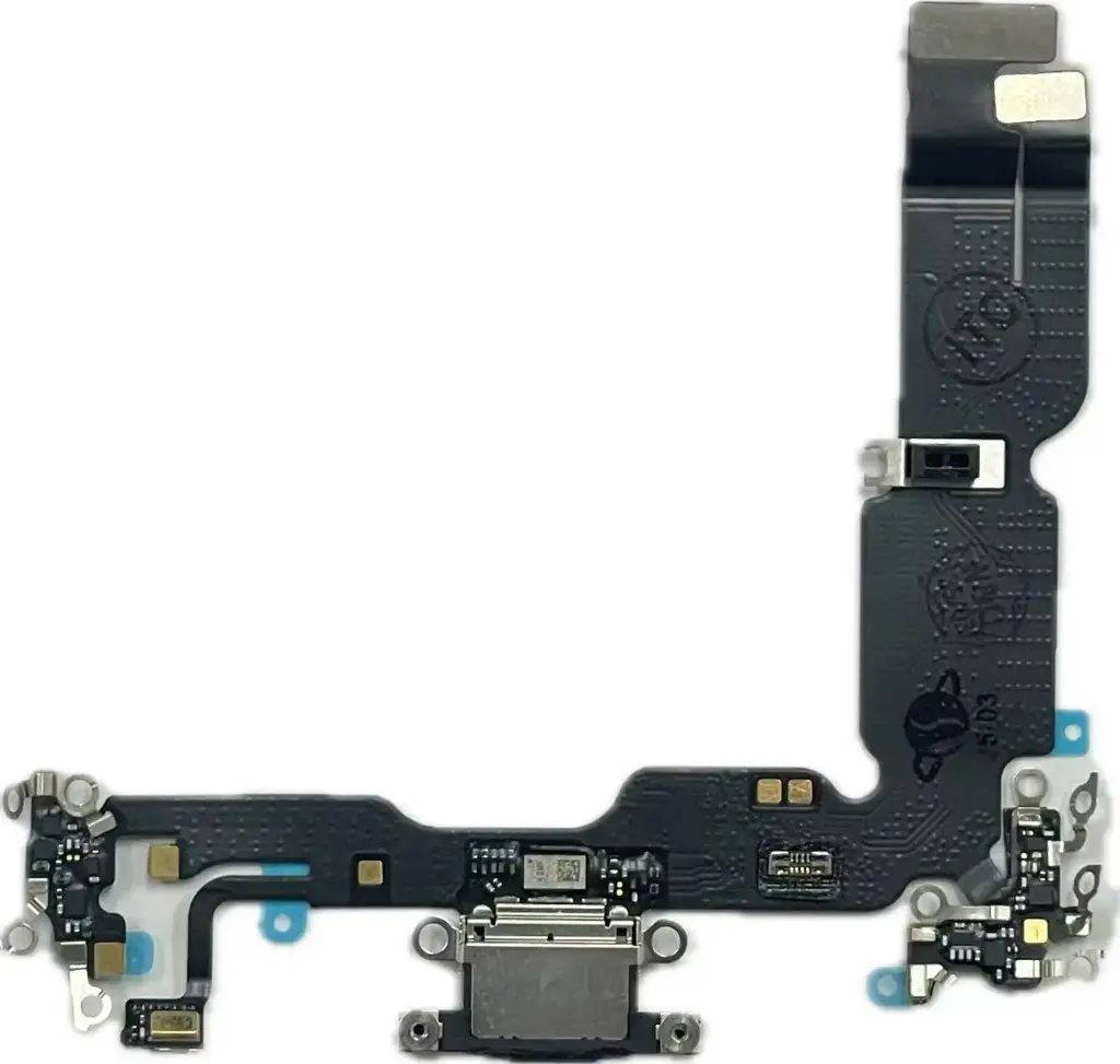 iPhone 15 Plus ドックコネクター 黒（取り外し品）
