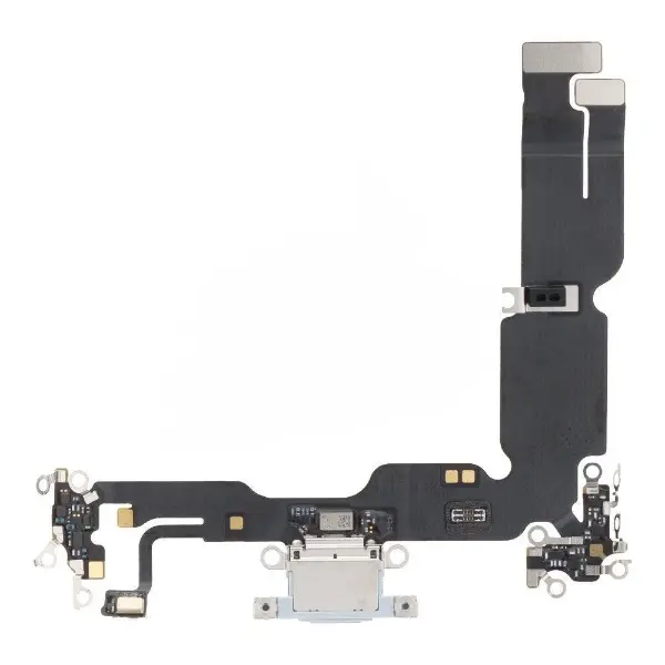 iPhone 15 Plus ドックコネクター 青