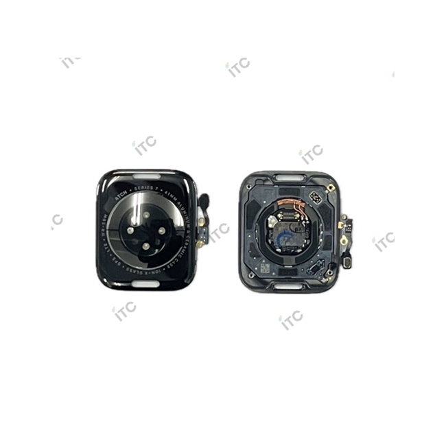 Apple Watch Series 7・41mm バックシェル 黒 4G