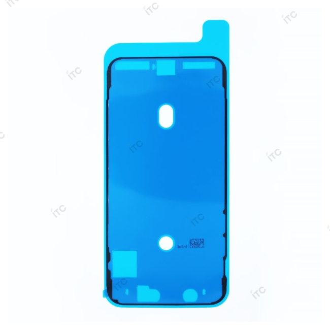 iPhone X パネルシール 5枚セット 黒 オリジナル