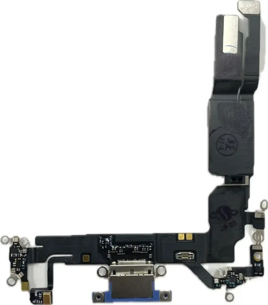 iPhone 16 ドックコネクター 青