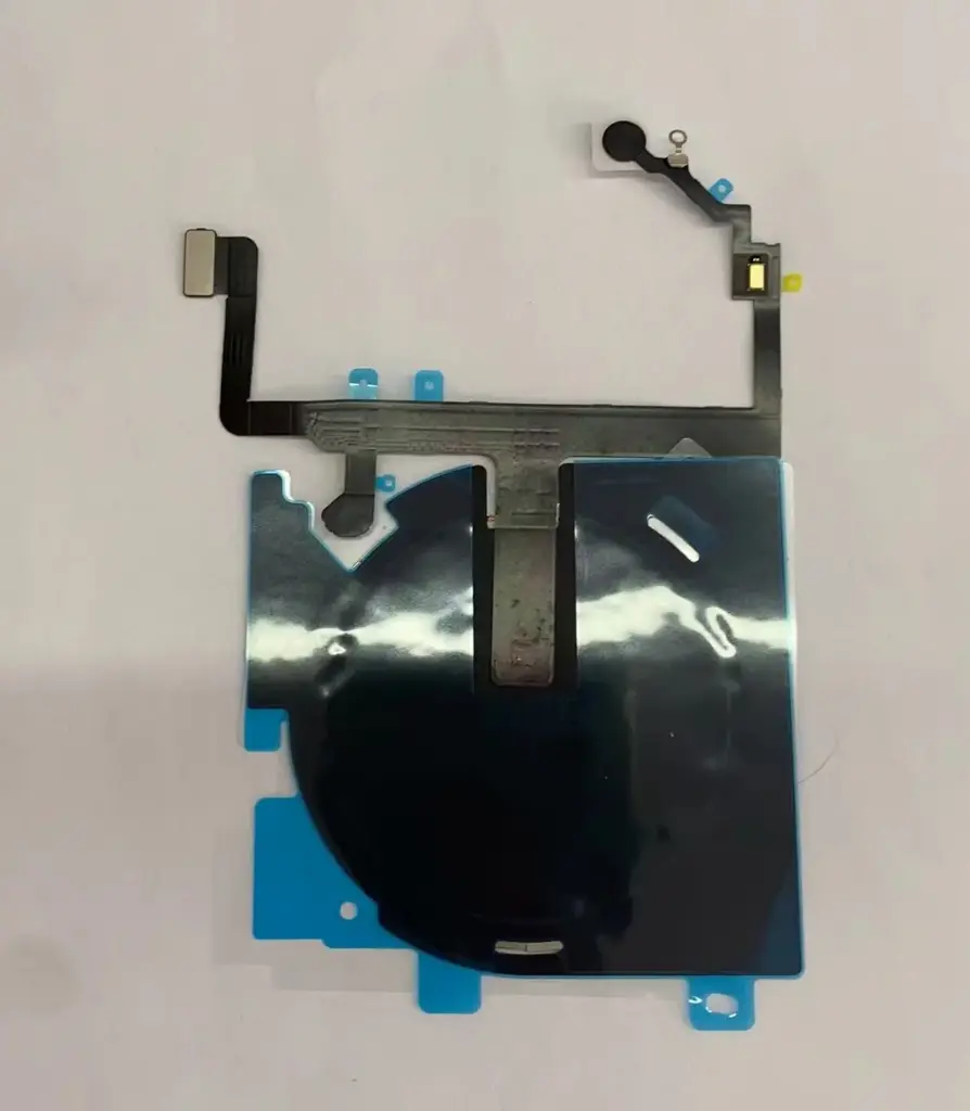 iPhone15Plus Qi充電コイル＆パワーボリュームフレックスケーブル