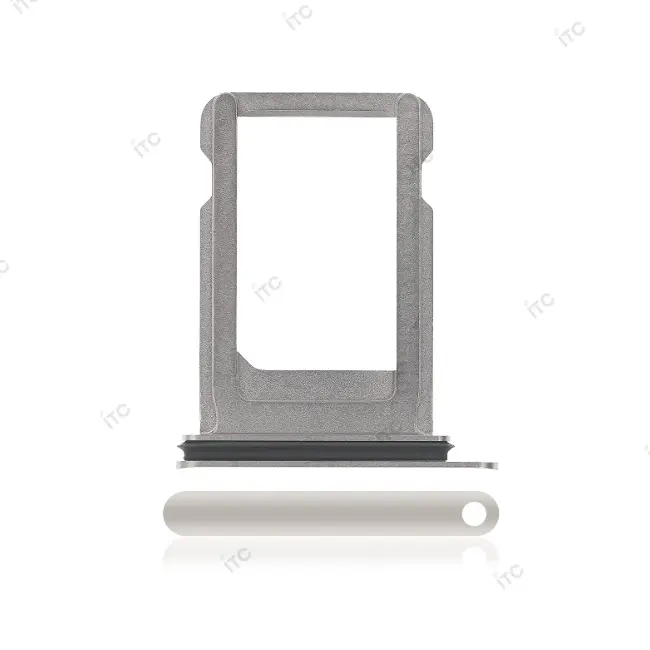 iPhone X SIMトレイ シルバー