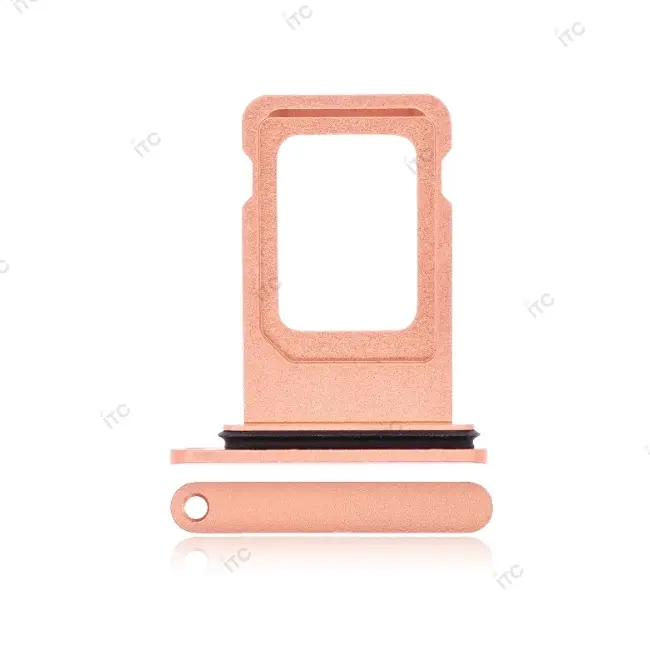 iPhone XR SIMトレイ　コーラル