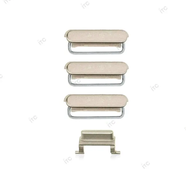 iPhone 6S 電源ボタン/音量ボタン/サイレントスイッチ /トレー(1セット )ゴールド