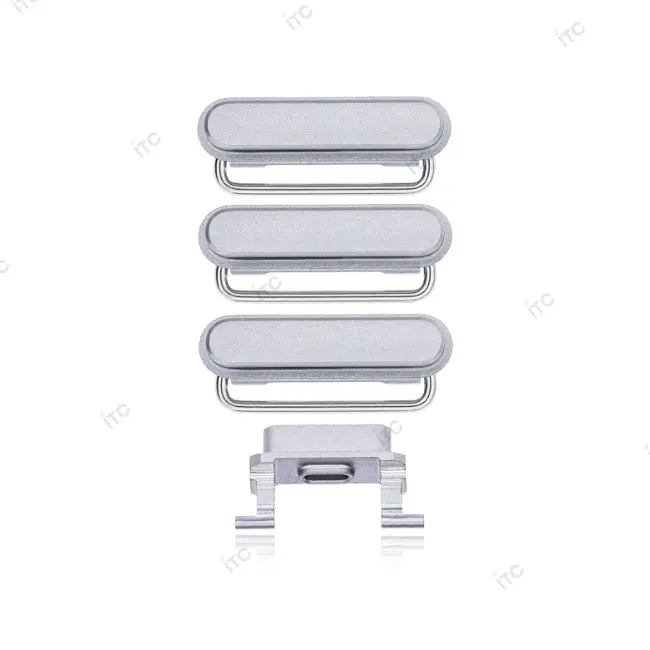 iPhone 6S Plus 電源ボタン/音量ボタン/サイレントスイッチ /トレー(1セット )グレー