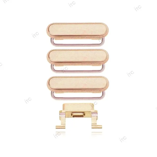 iPhone 6S Plus 電源ボタン/音量ボタン/サイレントスイッチ /トレー(1セット )ゴールド