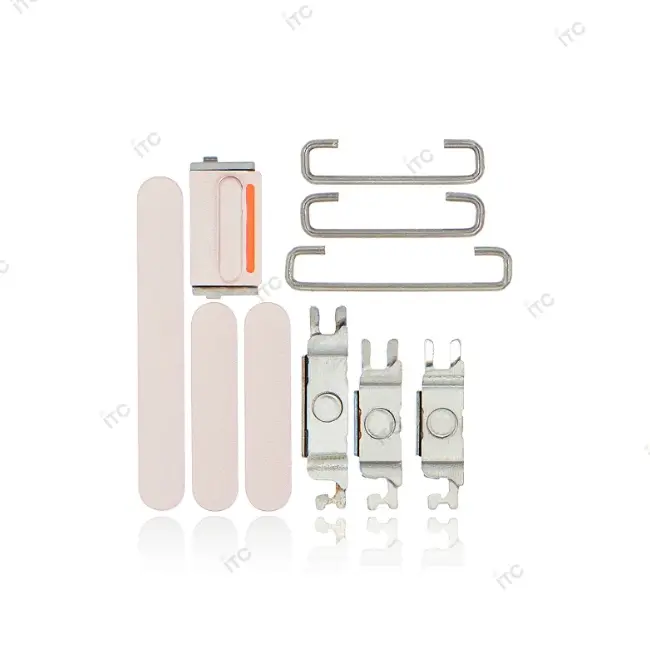 iPhone 13 mini 電源ボタン/音量ボタン/サイレントスイッチ /トレー(1セット )ピンク