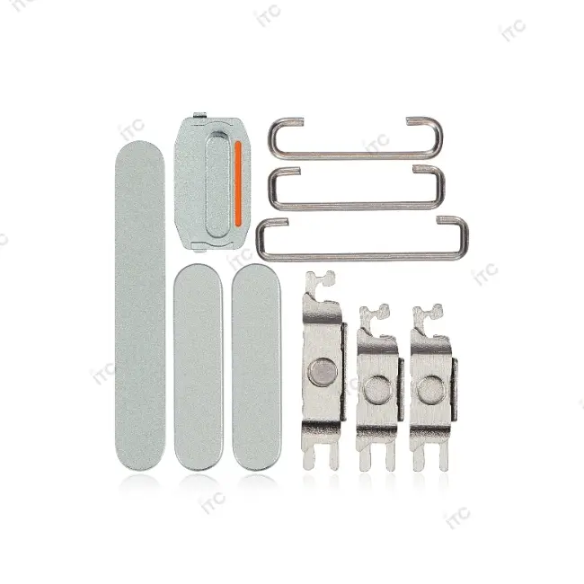 iPhone 15/iPhone 15 Plus 電源ボタン/音量ボタン/サイレントスイッチ /トレー(1セット )グーリン