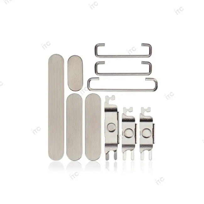  iPhone 15 Pro/ iPhone 15 Pro Max 電源ボタン/音量ボタン/サイレントスイッチ /トレー(1セット )ナチュラル