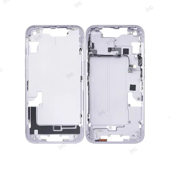 iPhone 14 フレーム（スモールパーツ付き）互換品 パープル