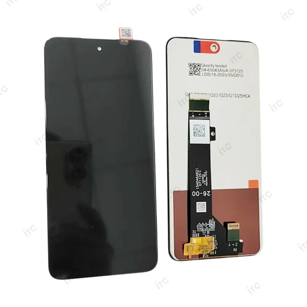 Motolora Moto G53j.5G/G13/G23 フロントパネル（日本版） 互換品 黒